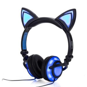 Cat Ear Headphones LED Gadgets & Gifts Headphones