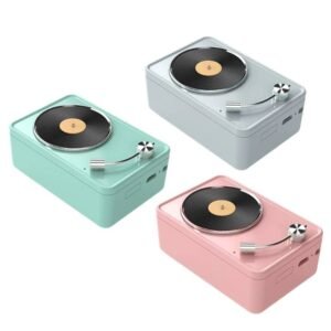 Record Player Bluetooth Speaker Bluetooth Speakers Gadgets & Gifts