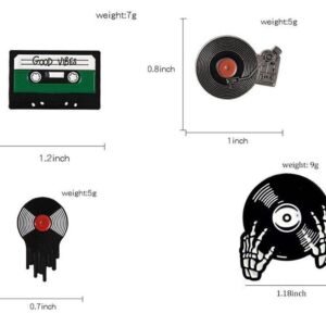 Vintage Vinyl Record Pin Jewellery & Watches Pins & Brooches