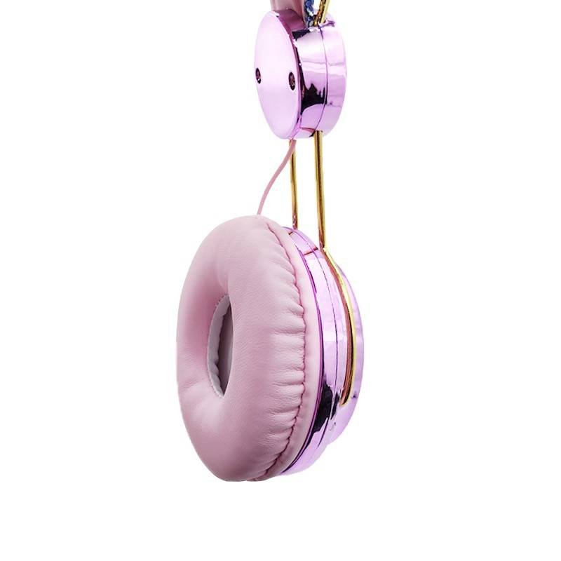 Fluffy Balls Wired Headphone With Microphone Gadgets & Gifts Headphones