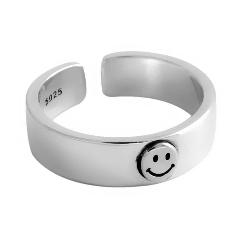 Smiley Face Ring Jewellery & Watches Rings