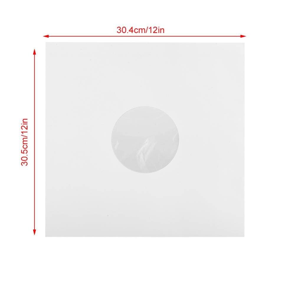 20PCS 12inch paper Vinyl Record Cover Anti-Static CD Player Protective Case with Inner Bag tornamesa para discos de vinilo Record Sleeves DJ Tools