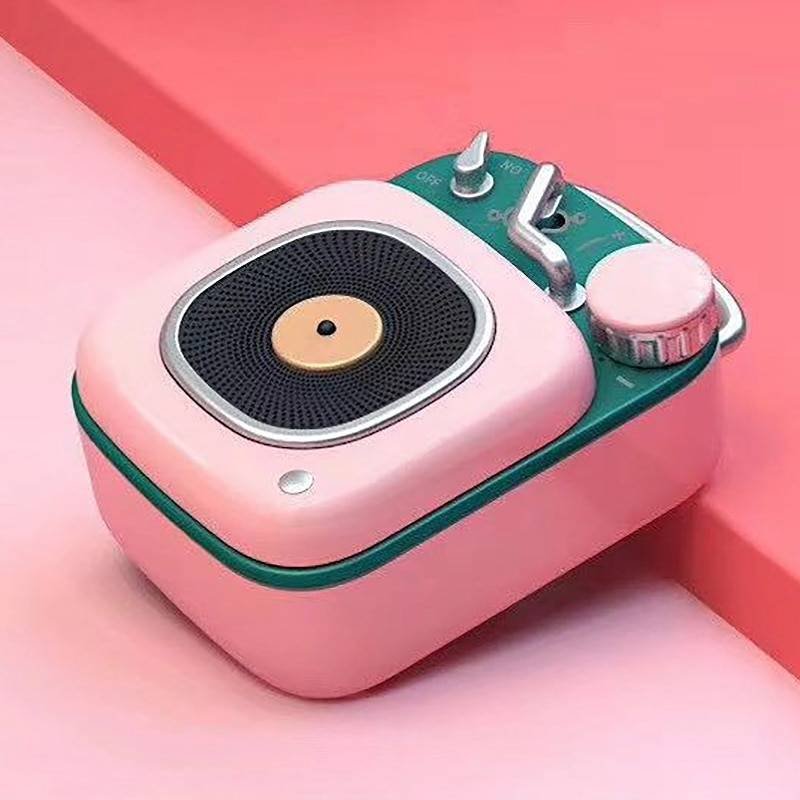 Retro Phonograph Mini Bluetooth Speaker Bluetooth Speakers Gadgets & Gifts